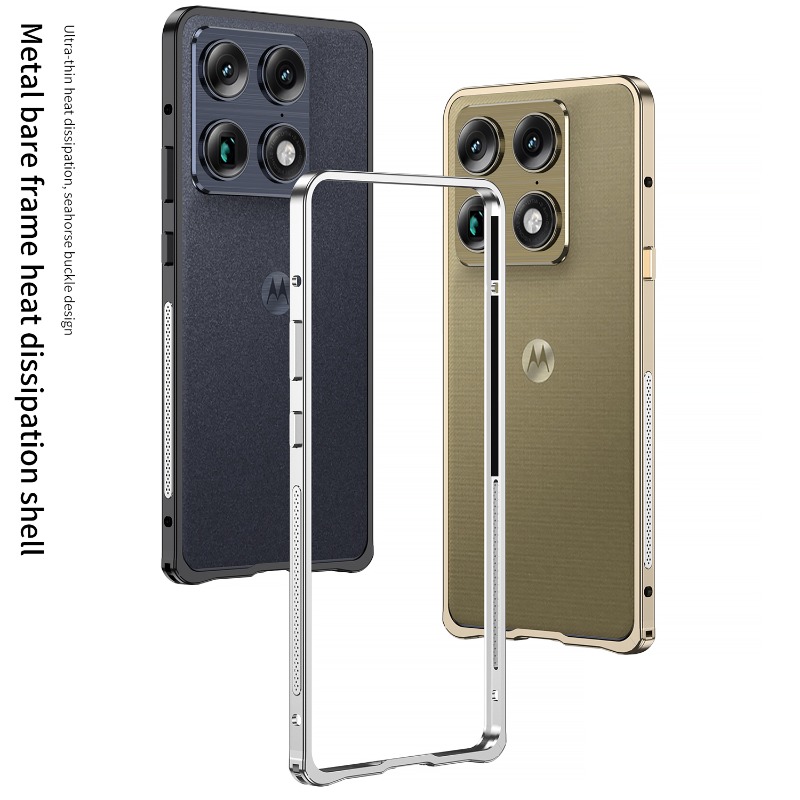 Metal Bumper Aluminum Frame Case - حافظة معدنية قابلة للفصل فائقة النحافة