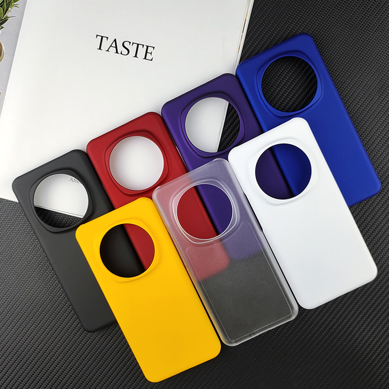Matte Hard Pc Back Case - جراب هاتف صلب بسيط رفيع جدًا
