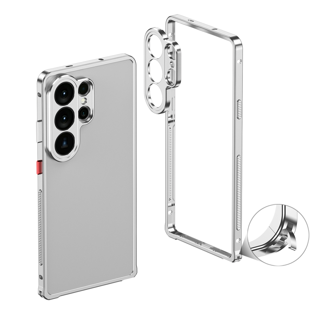 Metal Bumper Aluminum Frame Case - لهاتف سامسونج جالاكسي S26 ألترا بلس