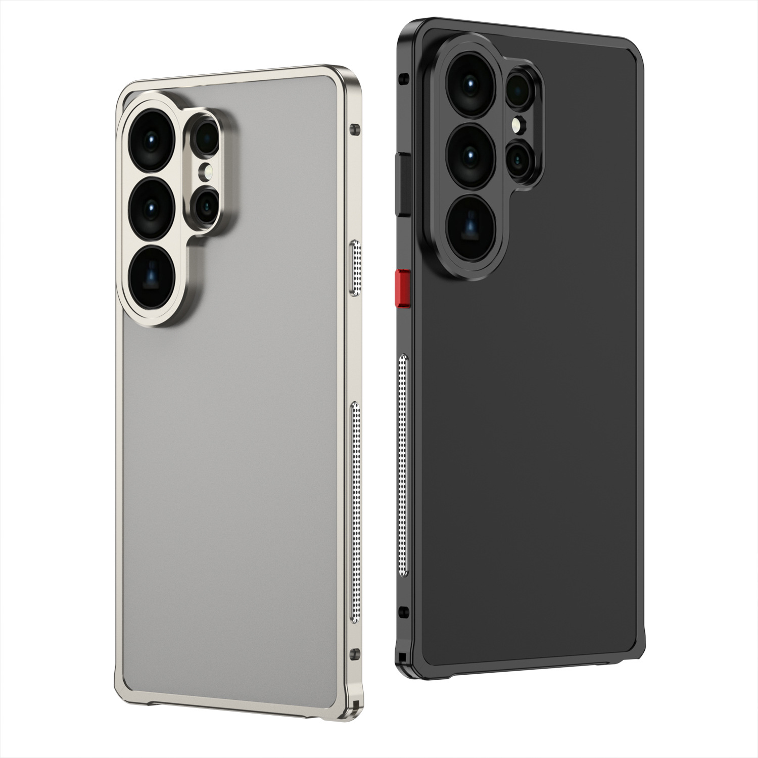 غطاء هاتف معدني مقاوم للصدمات  - مراجعة Metal Bumper Aluminum Frame Case وسعره