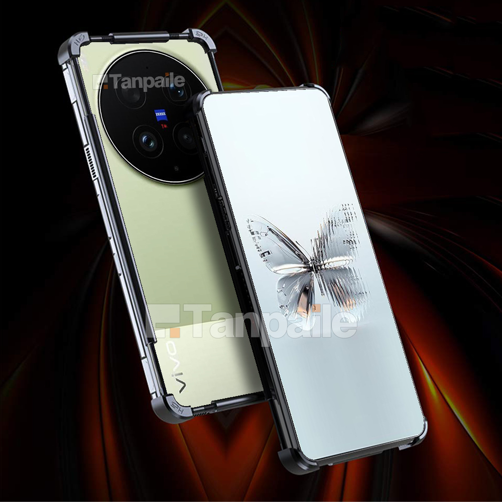 غطاء حماية معدني لهاتف فيفو X3 - مراجعة Metal Bumper Aluminum Frame Case وسعره