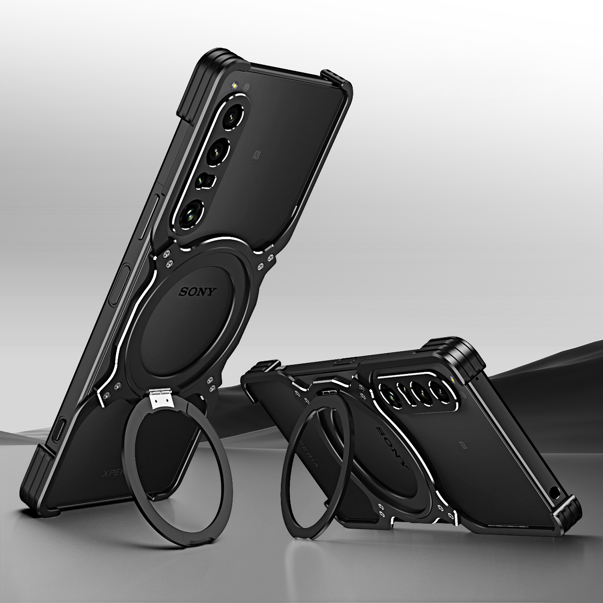 حافظة معدنية مغناطيسية بدون إط - مراجعة Metal Bumper Aluminum Frame Case وسعره
