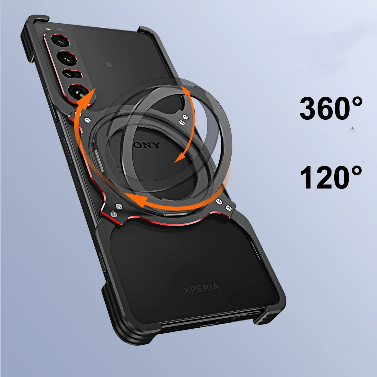 حافظة معدنية مغناطيسية بدون إط - مراجعة Metal Bumper Aluminum Frame Case وسعره