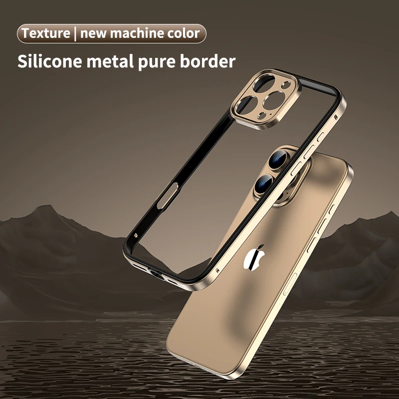حماية للكاميرا + إطار سيليكون  - مراجعة Metal Bumper Aluminum Frame Case وسعره