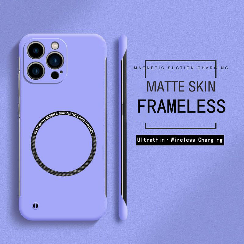 حافظة مغناطيسية بدون إطار لهات - مراجعة Matte Hard Pc Back Case وسعره