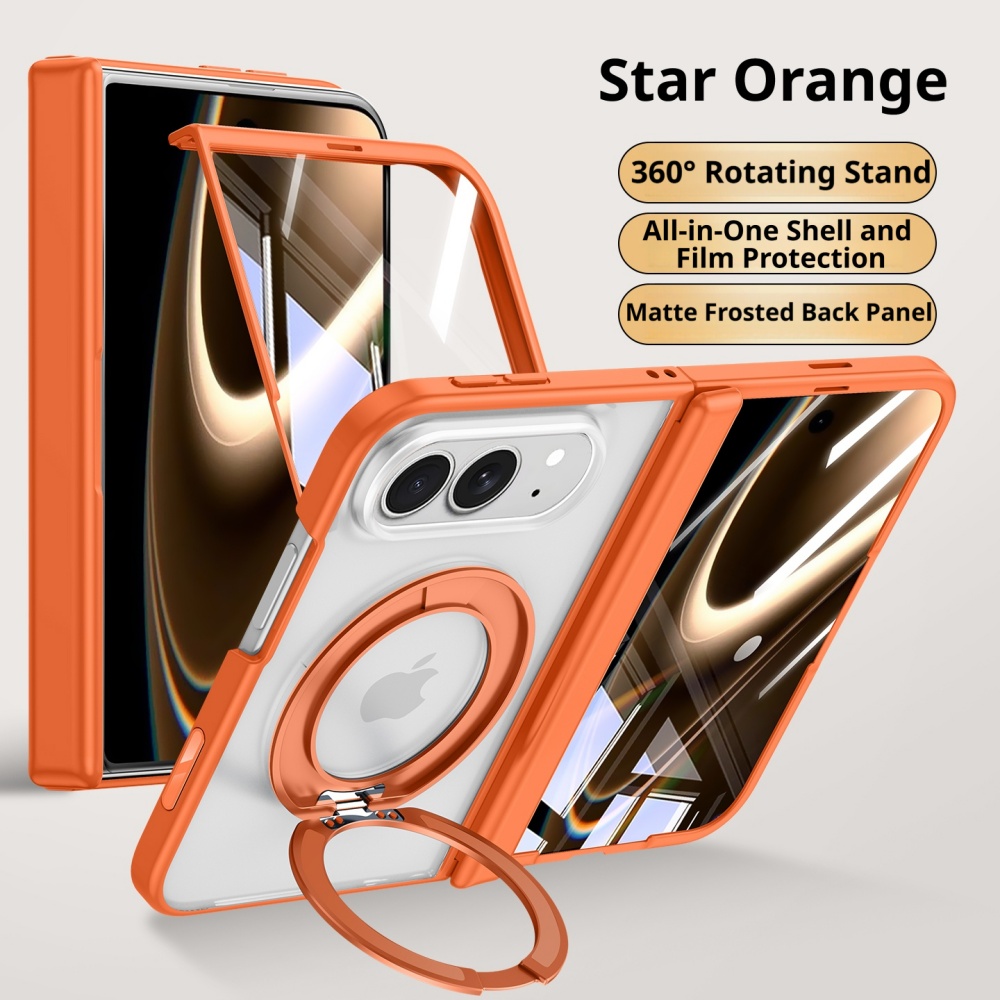 حافظة فاخرة دوارة 360 درجة مع  - مراجعة Matte Anti Glare Screen Protector وسعره