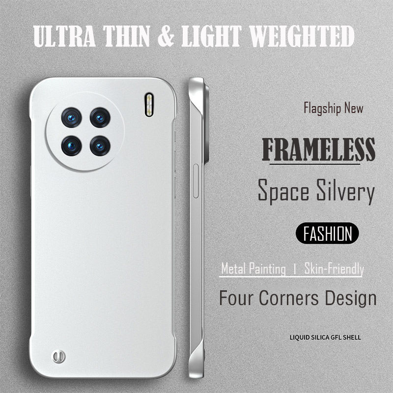 سطح معدني اللوحة رقيقة جدا فرم - مراجعة Ultra Thin Frameless Phone Cover وسعره