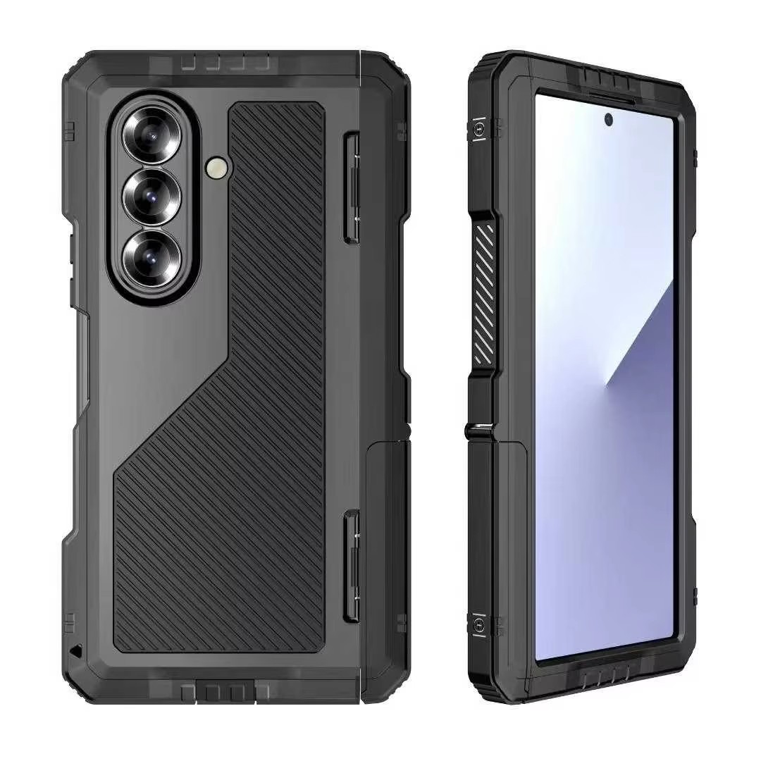 حافظة لهاتف سامسونج Z Fold 7 6 - مراجعة Heavy Duty 360 Full Body Protective Case وسعره