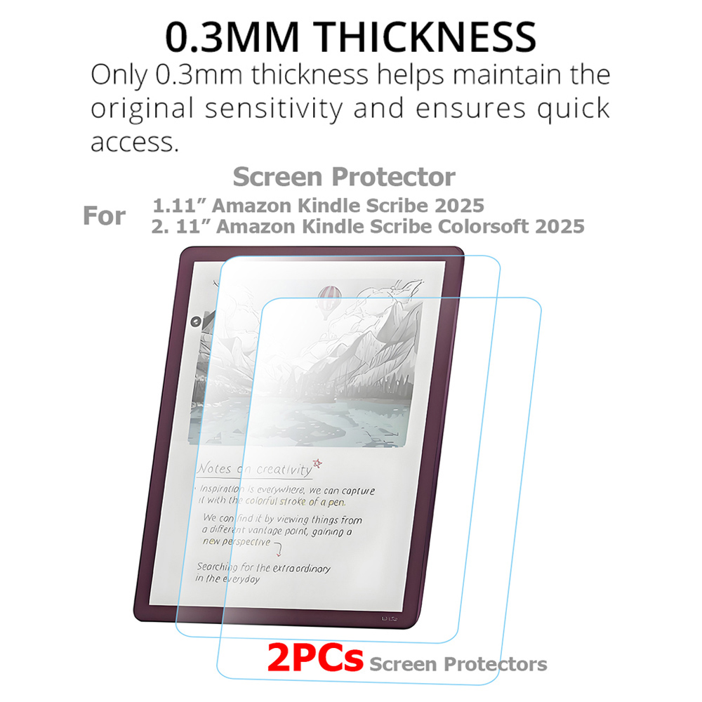 2 قطعة واقي للشاشة لـ 11 بوصة  - مراجعة Matte Anti Glare Screen Protector وسعره