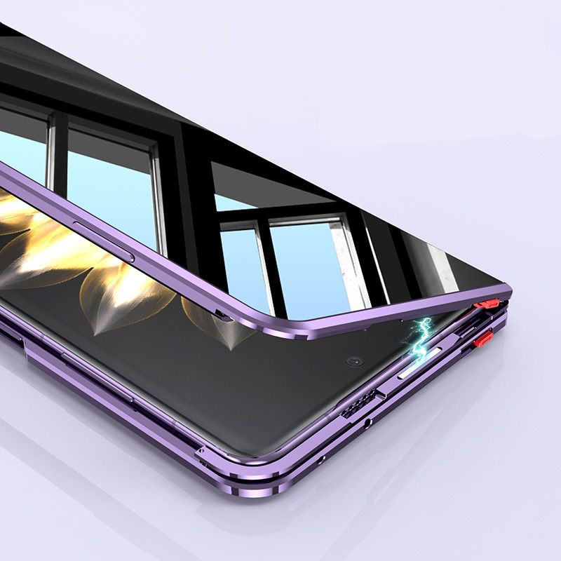 ل Honor Magic V2 MagicV2 المضا - مراجعة Metal Bumper Aluminum Frame Case وسعره