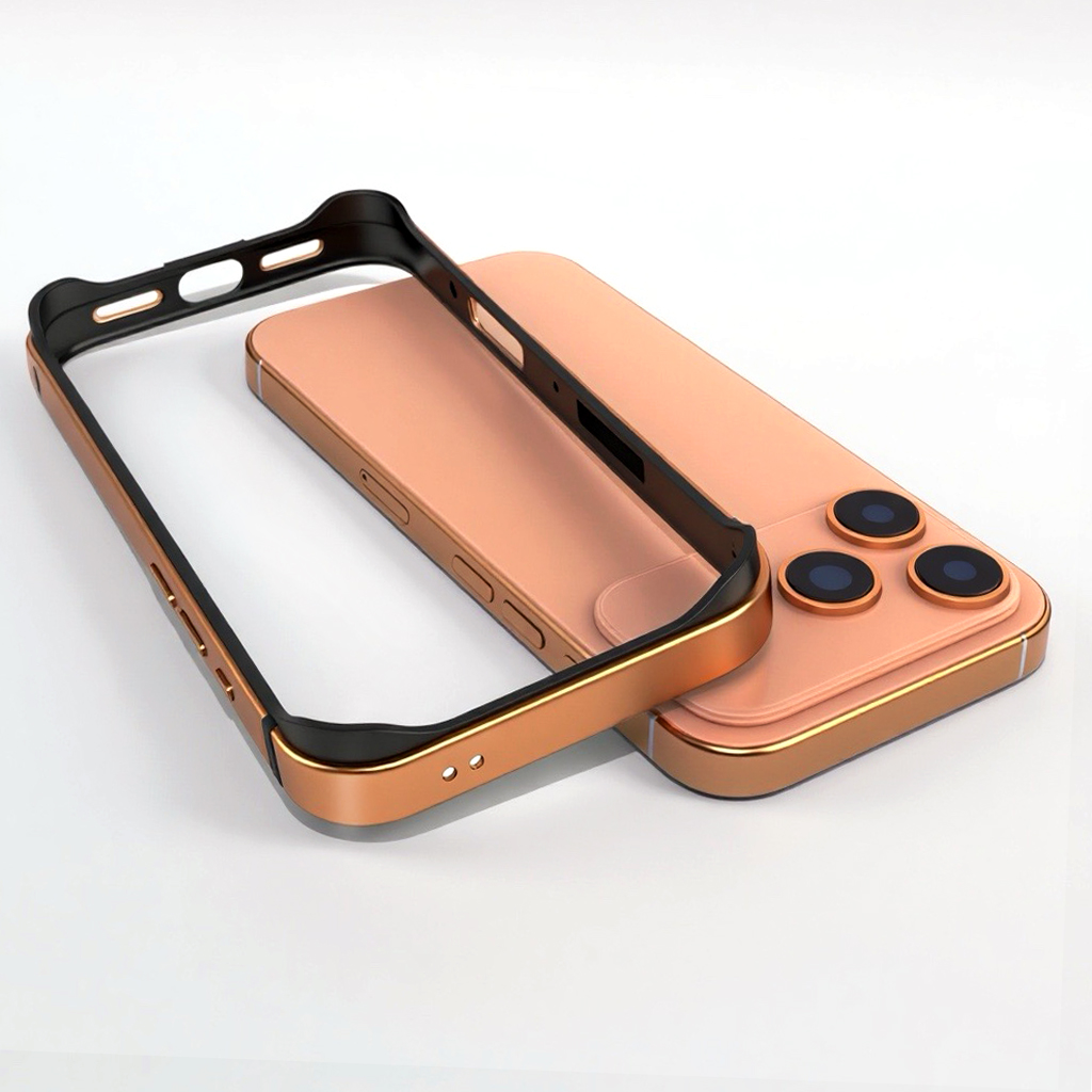 غطاء معدني واقي للآيفون 18 و17 - مراجعة Metal Bumper Aluminum Frame Case وسعره