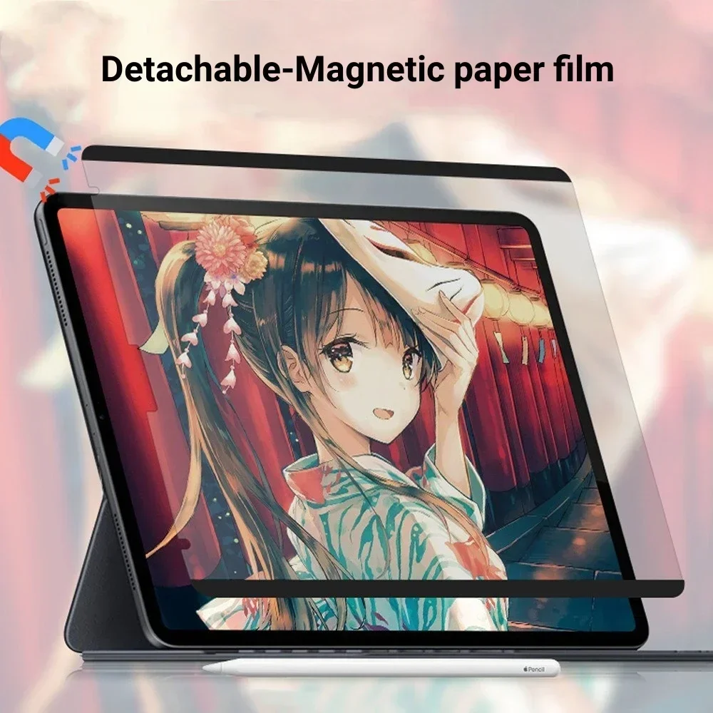 فيلم ورقي مغناطيسي قابل للإزال - مراجعة Matte Anti Glare Screen Protector وسعره